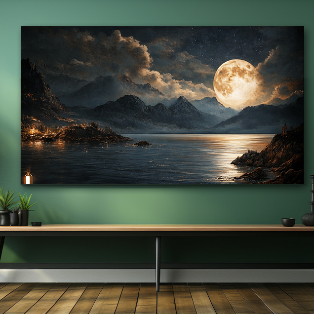Lunar Horizon Mural image